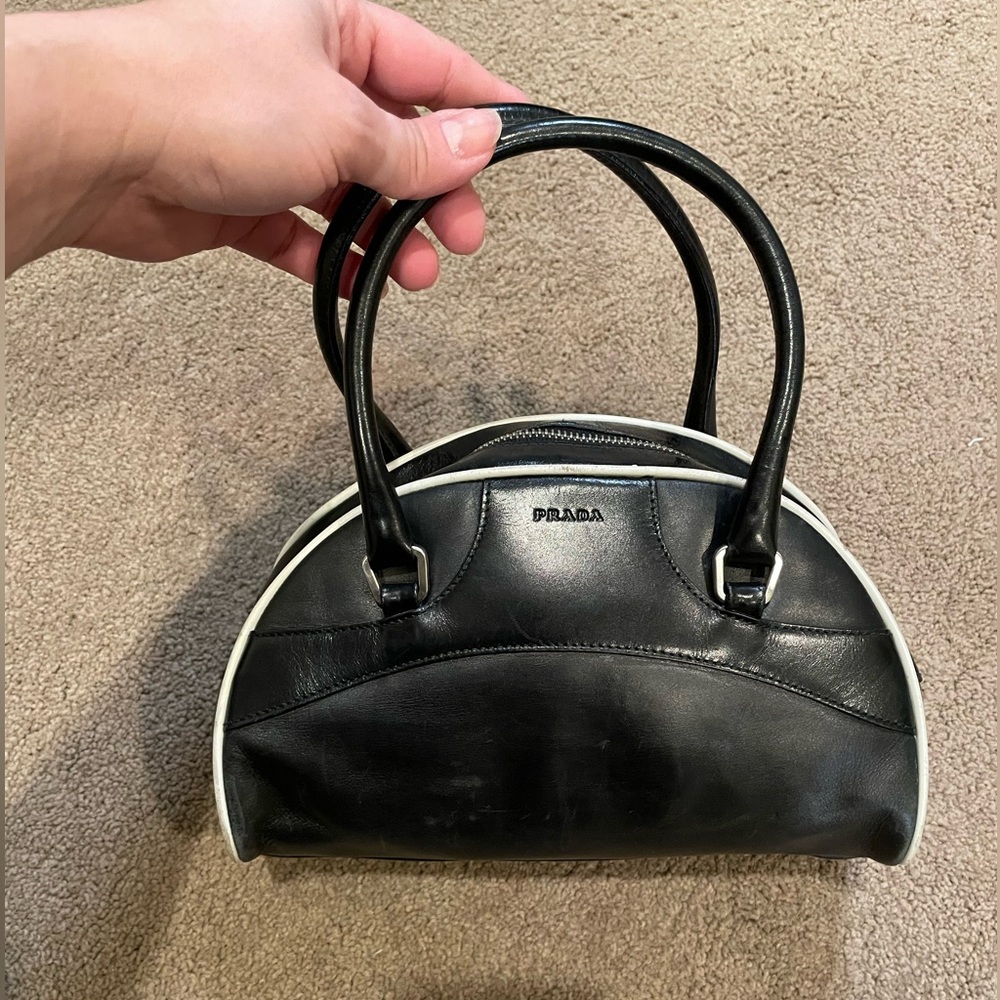 Authentic Prada “bowling” Bag